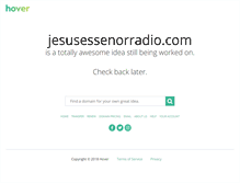Tablet Screenshot of jesusessenorradio.com